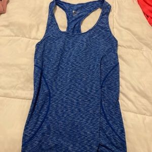 Zella size medium tank top. In great condition in a royal blue